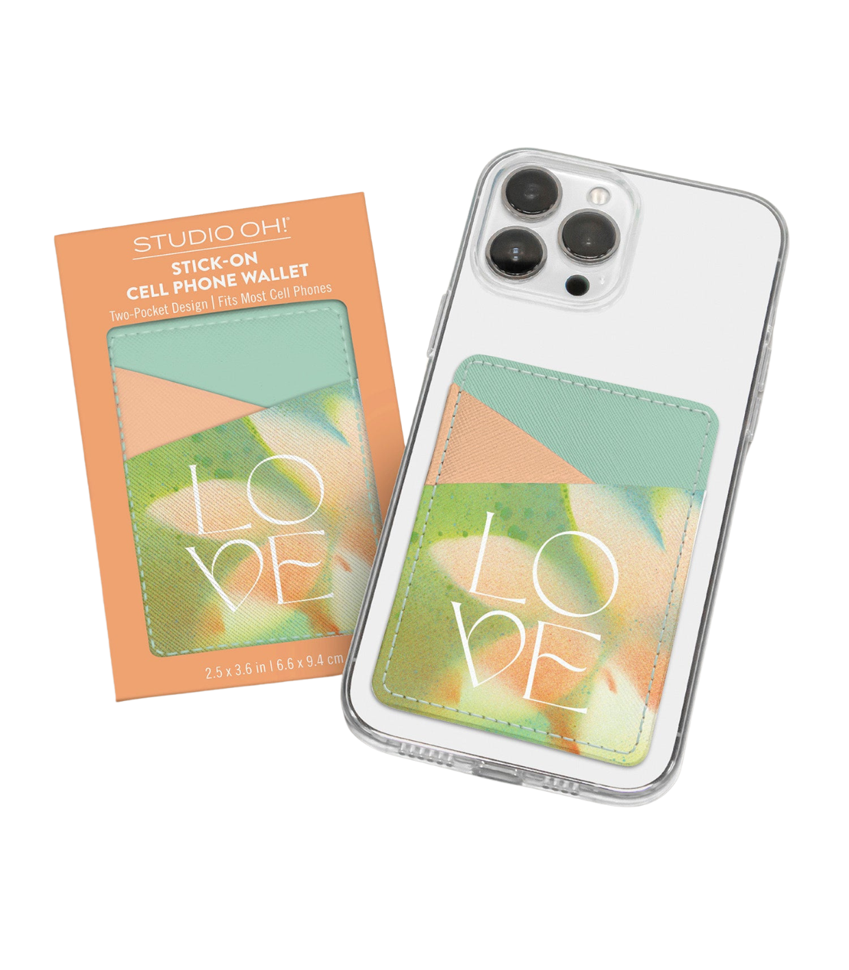 Dreamy Afternoon Stick-On Cell Phone Wallet