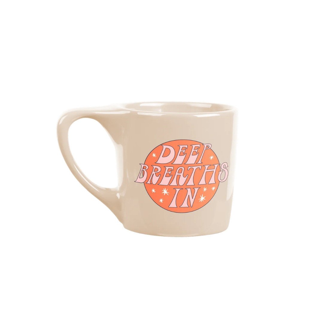 Deep breaths in elements mug