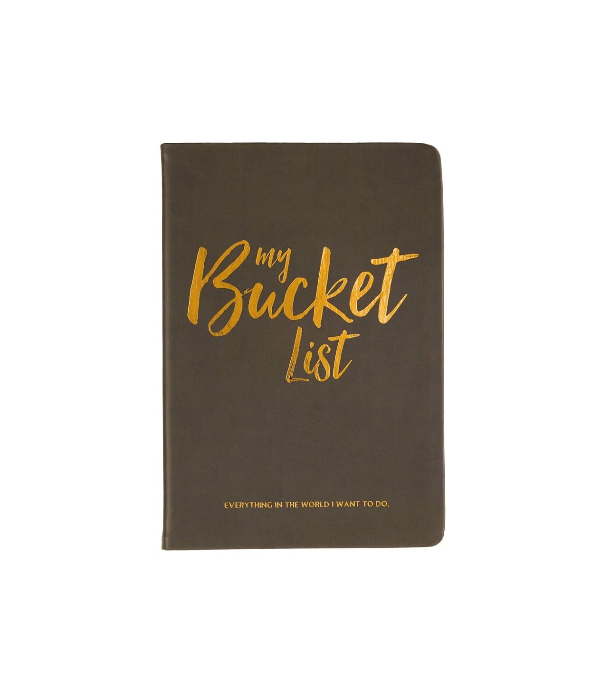 Guided bucket list journal