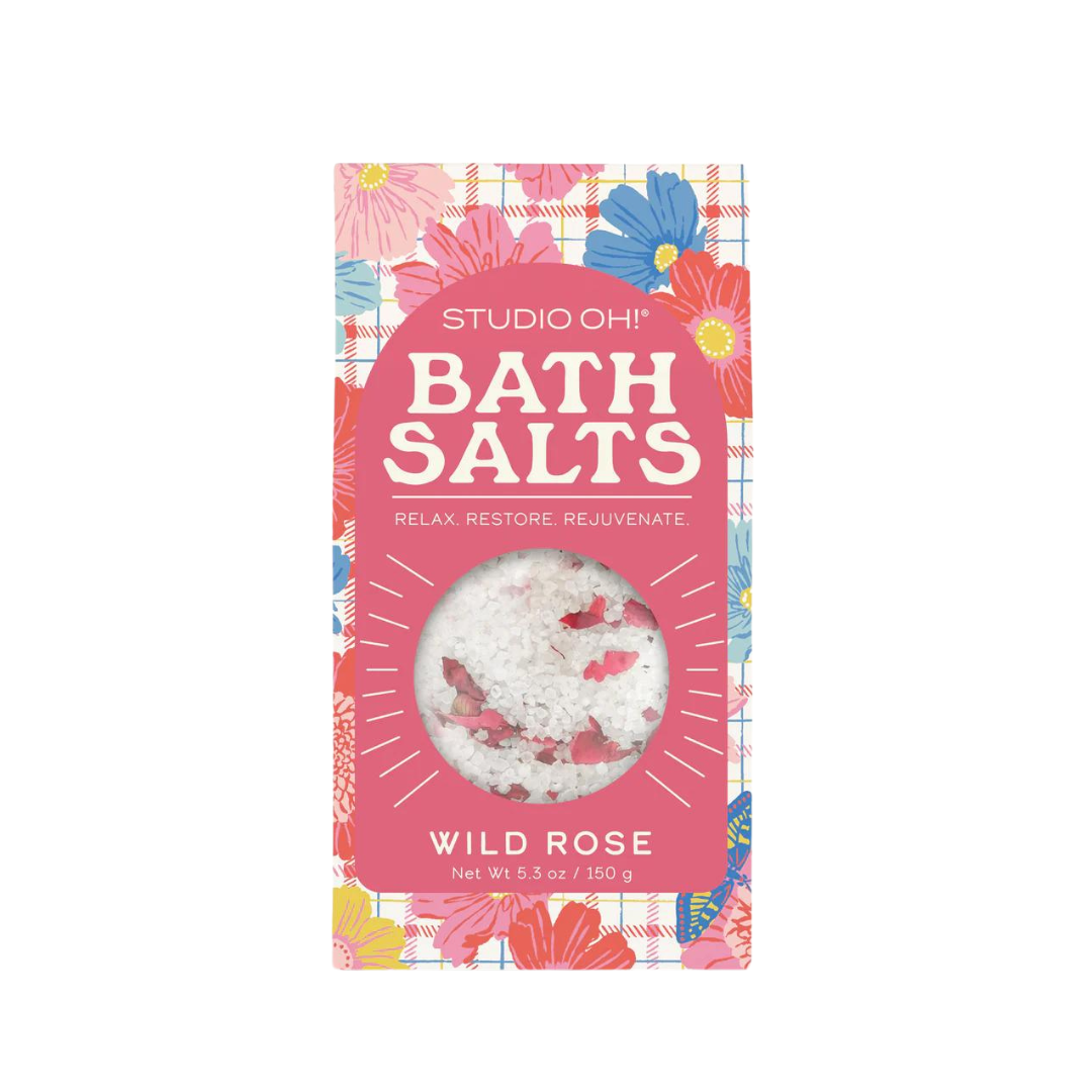 Plaid blossoms bath salt