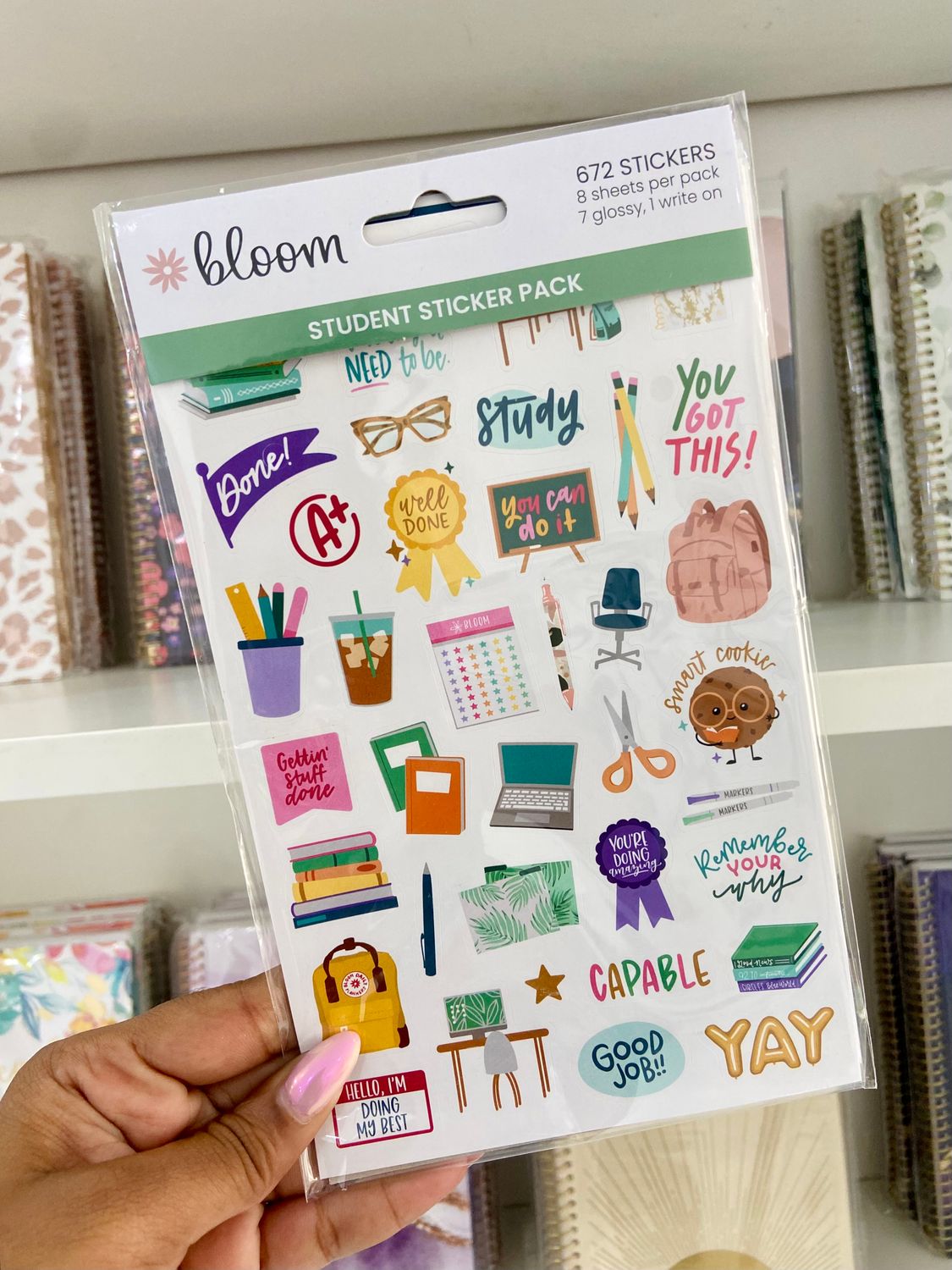 Student sticker