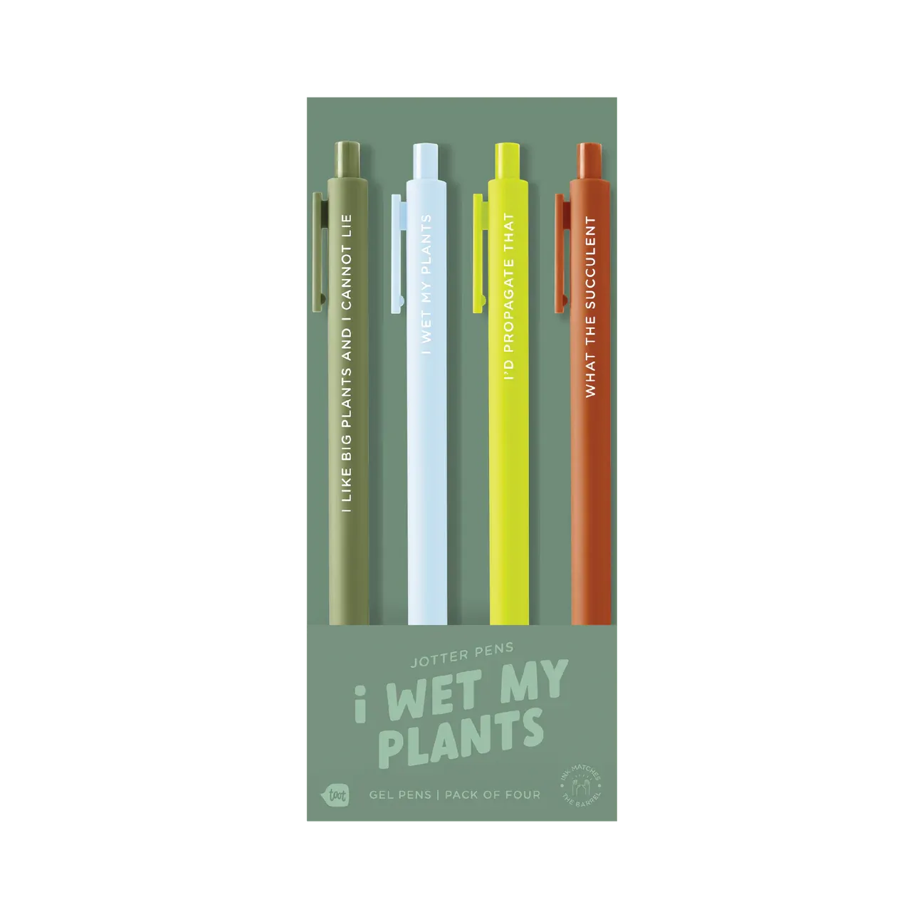 Jotter sets 4 pack - I Wet My Plants