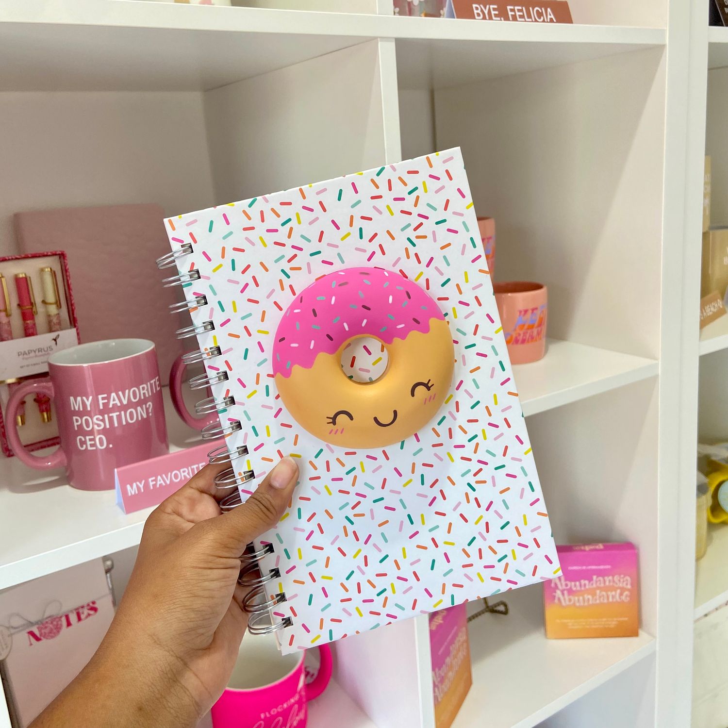 Donut 3D notebook