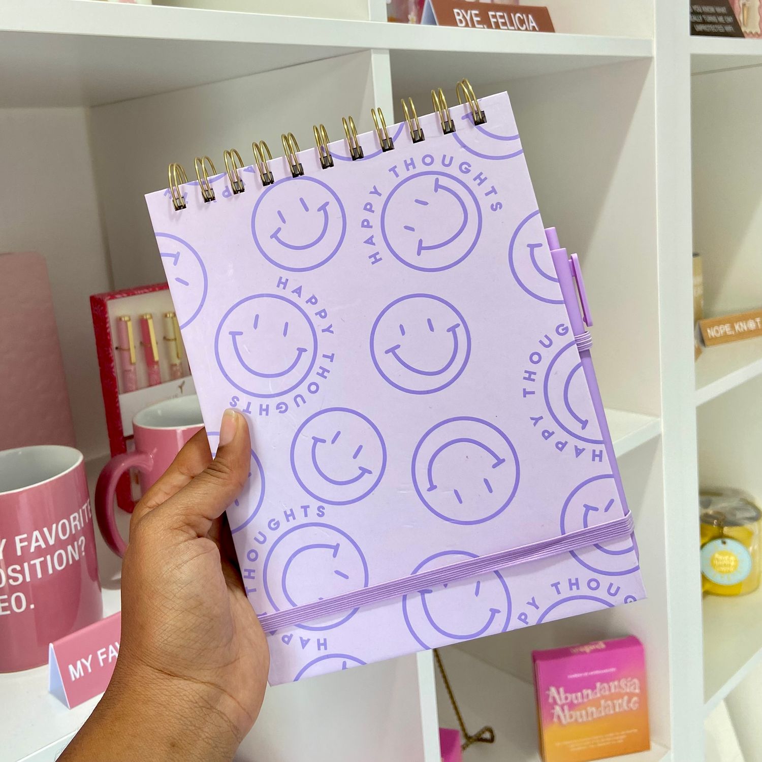 Happy Thoughts notepad set