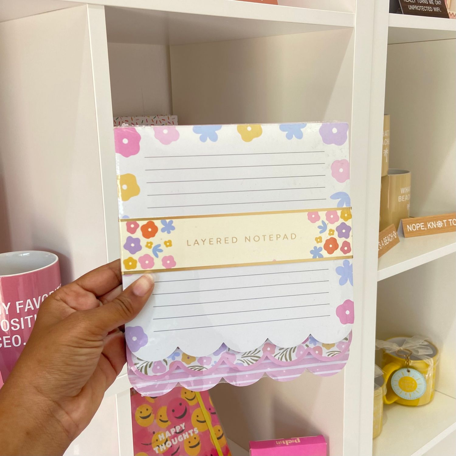 Layered notepad set
