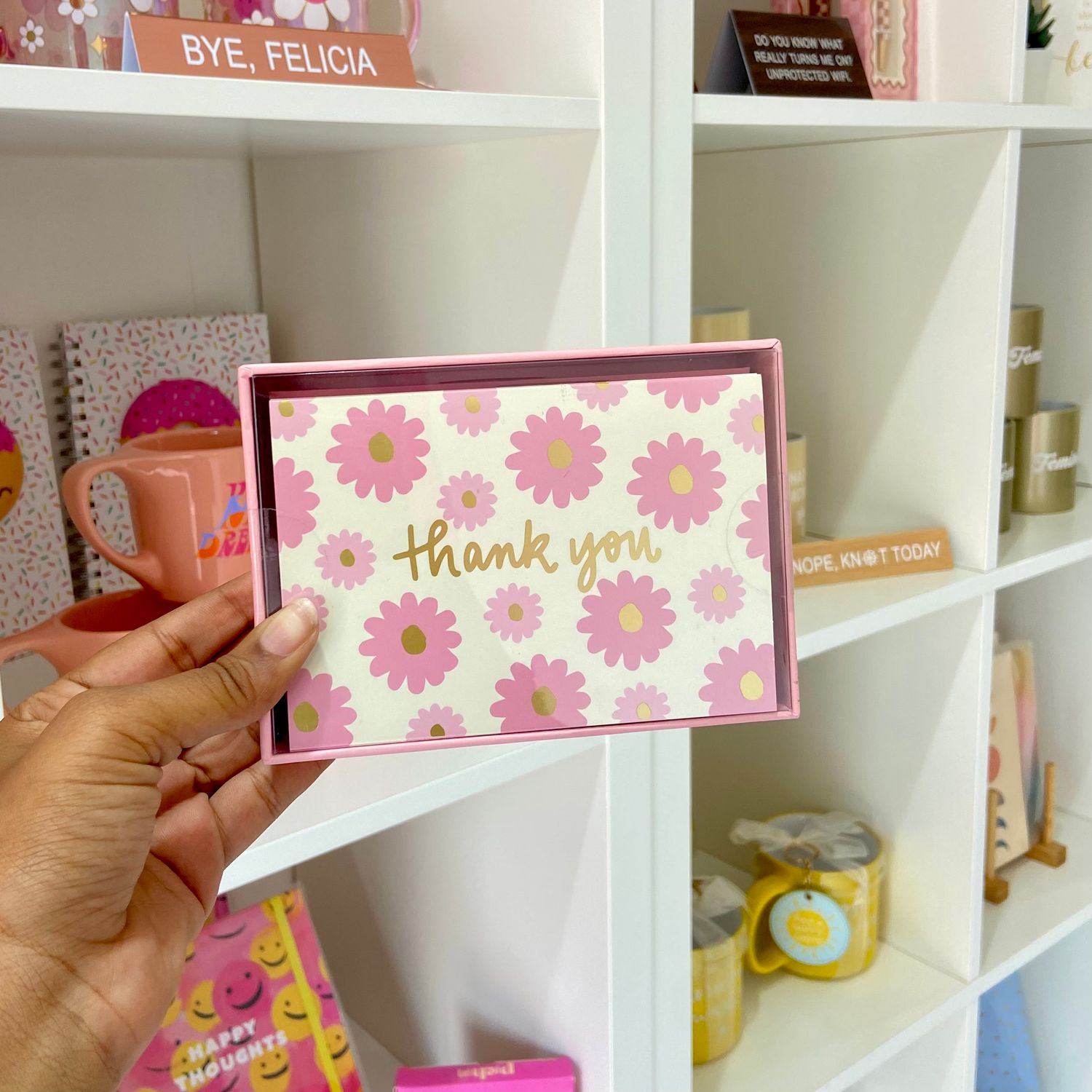 Flower thank you notes