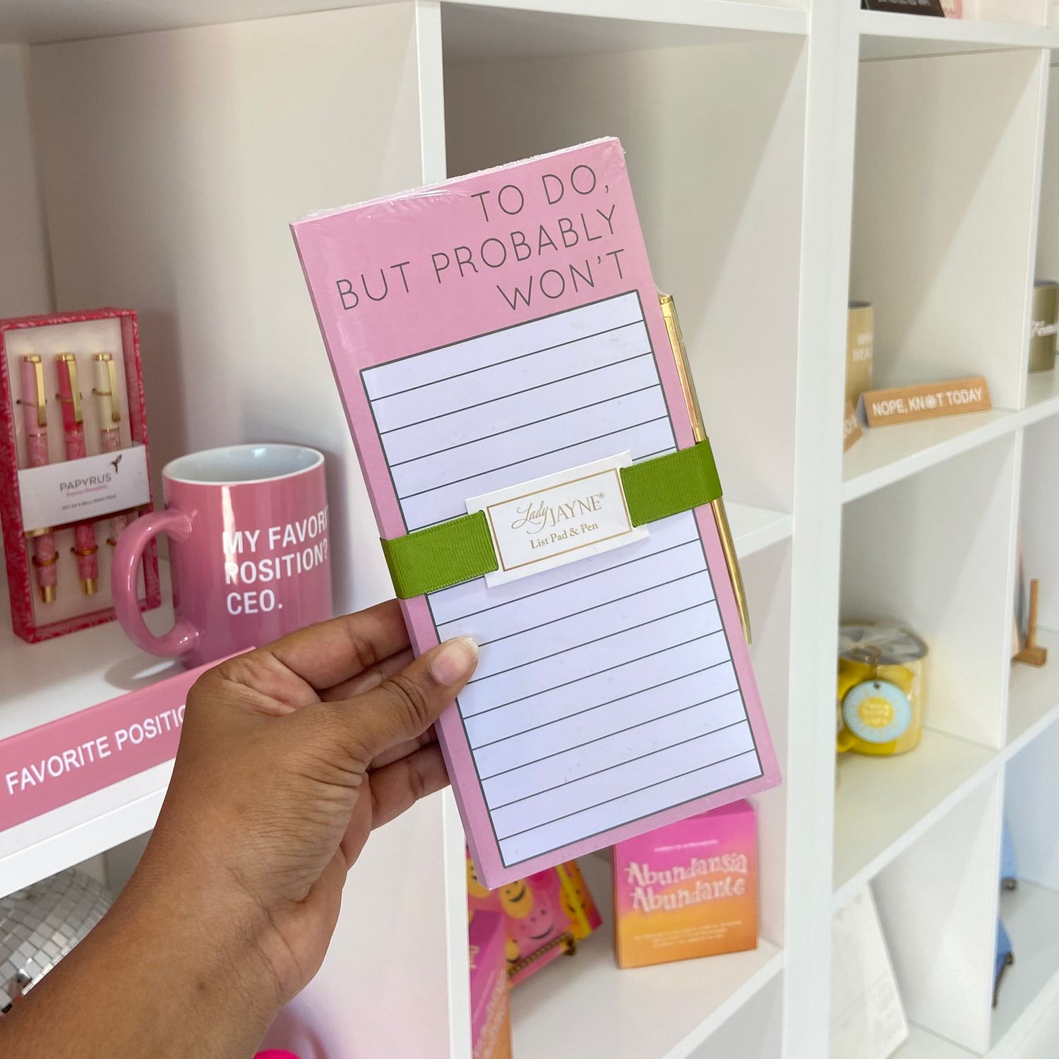 Fridge pad &amp; pencil set probably won’t
