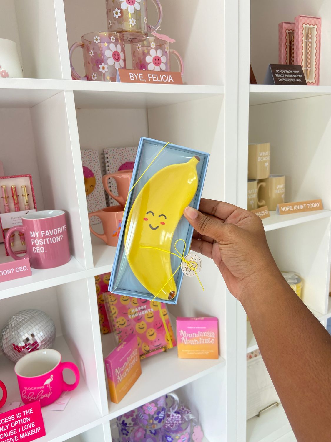 Home deco- banana trinket