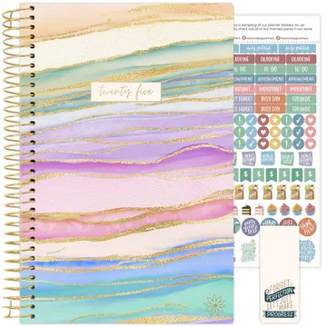Pre-order 2025 Soft Cover Watercolor waves