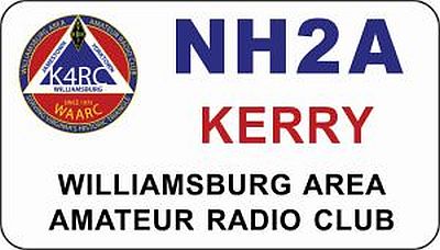 Williamsburg Area Amateur Radio Club - VA
