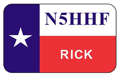 Texas Flag Badge
