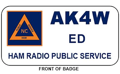 Ham Radio Public Service - NC
