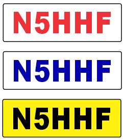 Magnetic Sign 3X11