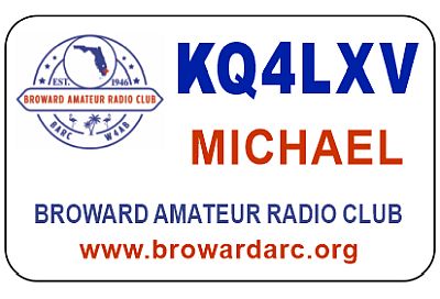 Broward Amateur Radio Club Badge - FL