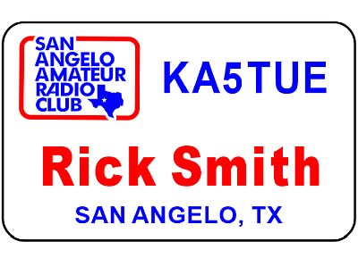 San Angelo Amateur Radio Club - TX