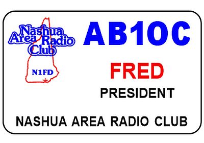 Nashua Area Radio Society - NH                   *** OFFICER BADGES ***