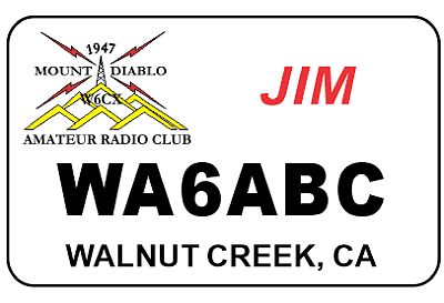 Mt. Diablo Amateur Radio Club - CA