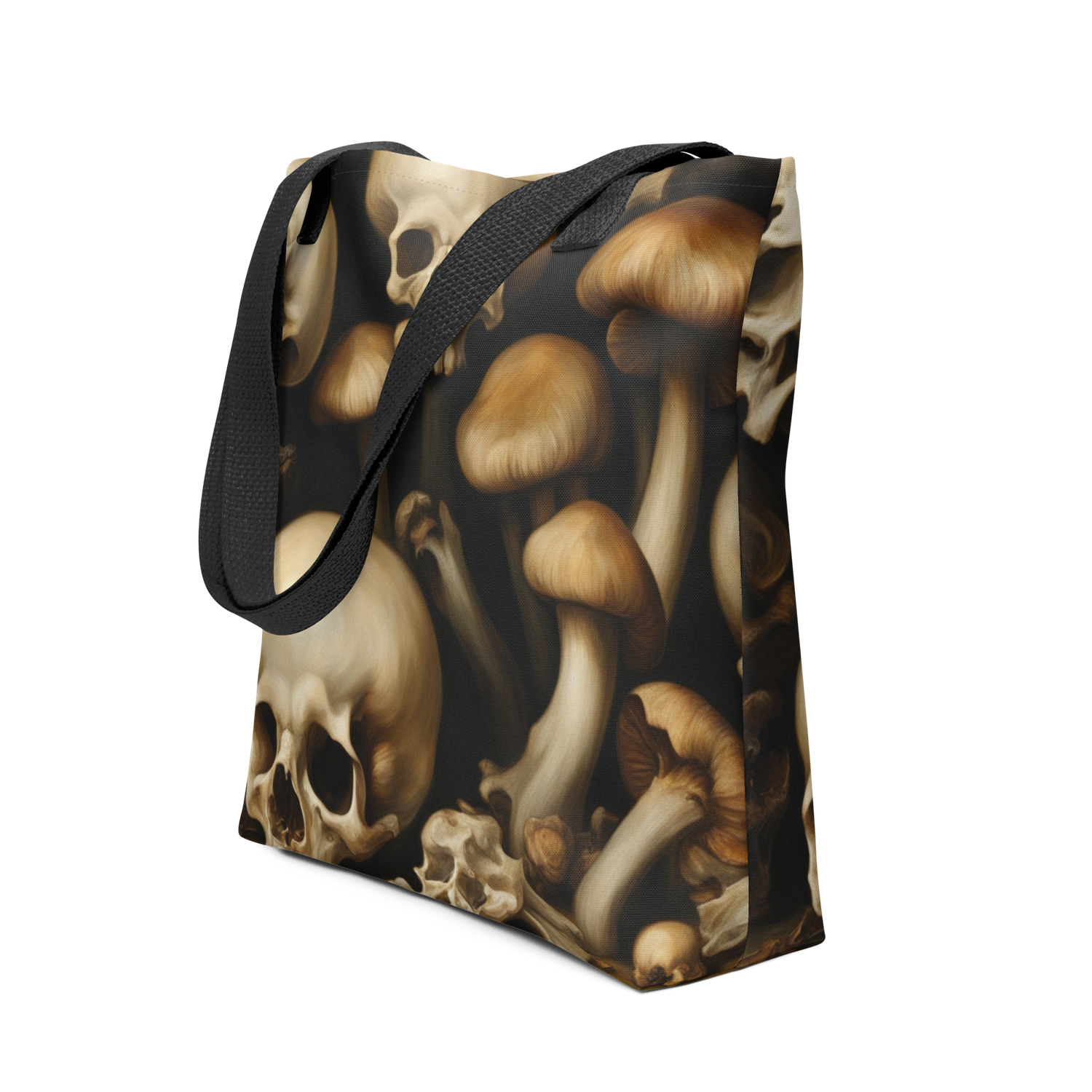 Fungi Skull Tote bag
