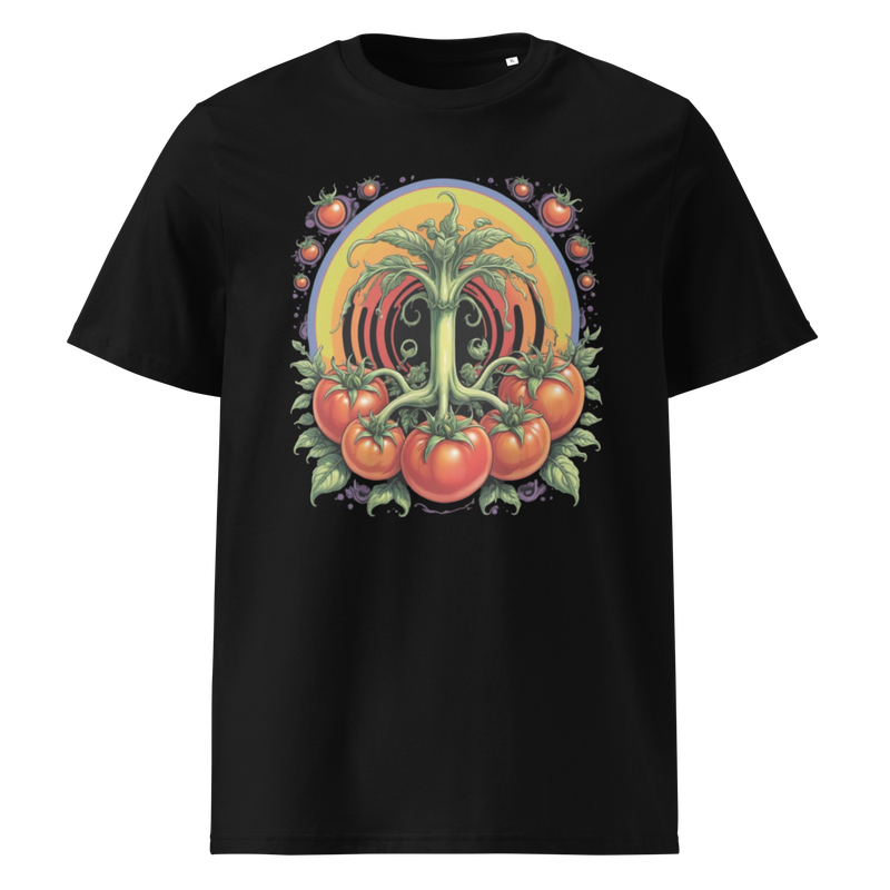  Tomato Soup Unisex organic ribbed neck t-shirt