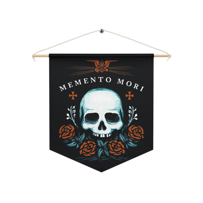 Memento Mori Pennant banner