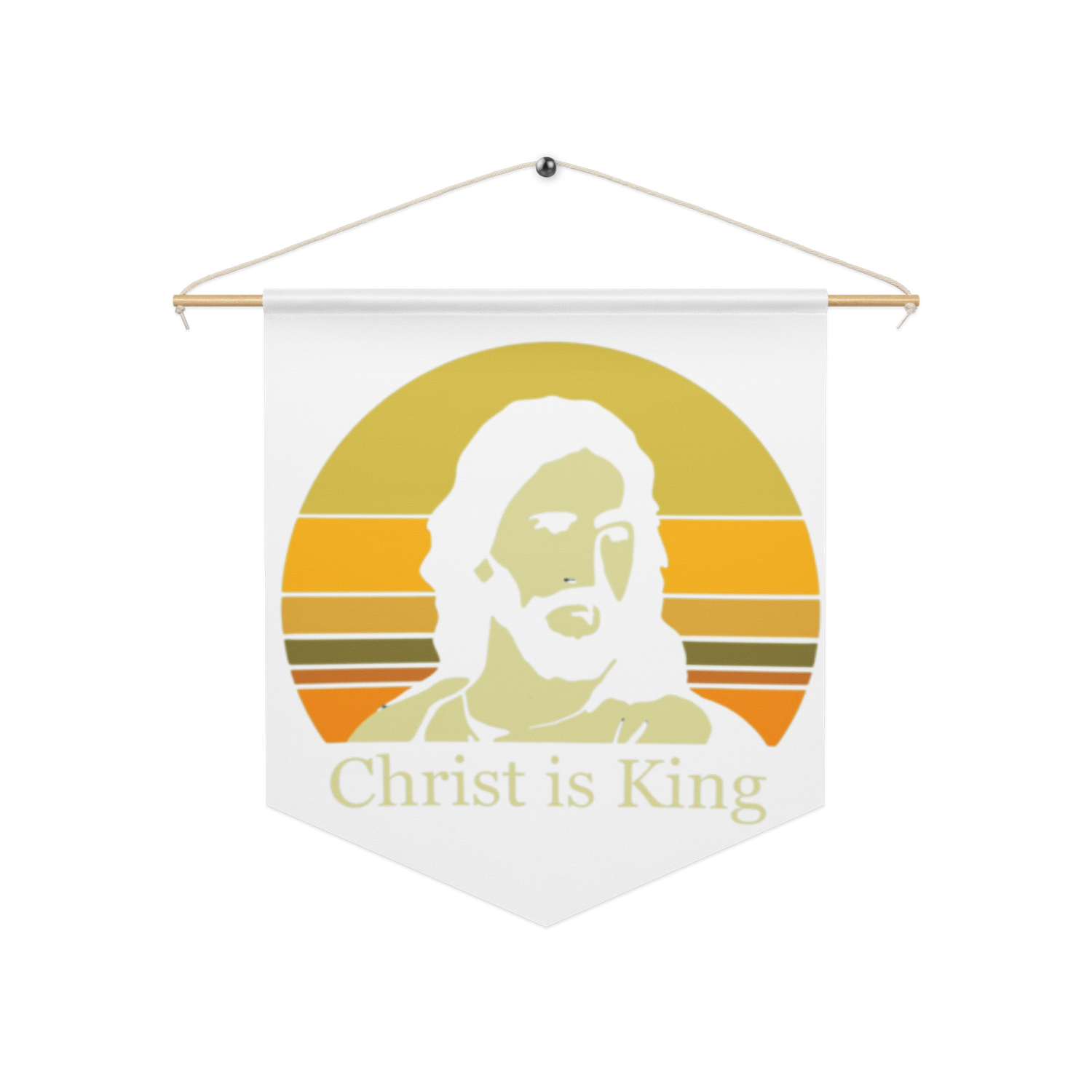 Christ is King Pennant banner
