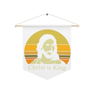 Christ is King Pennant banner