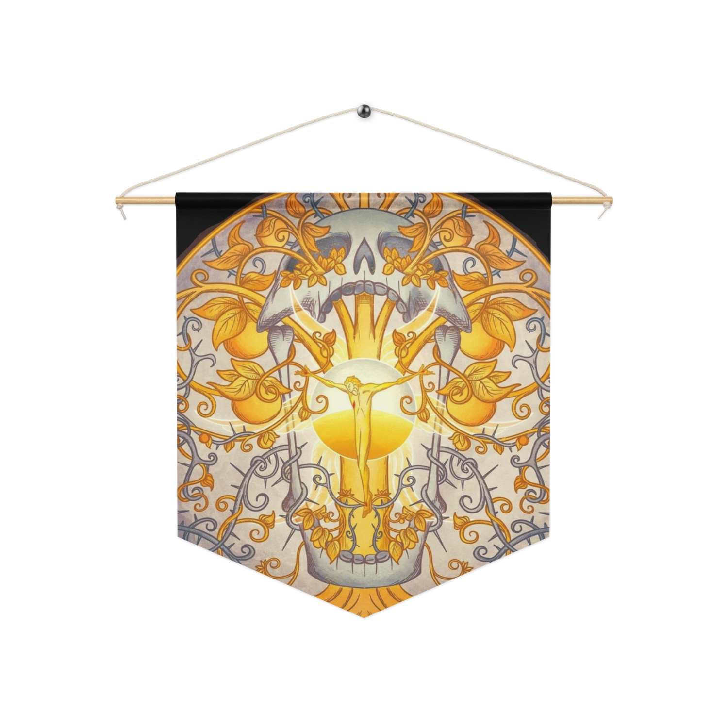 The Skull Pennant banner