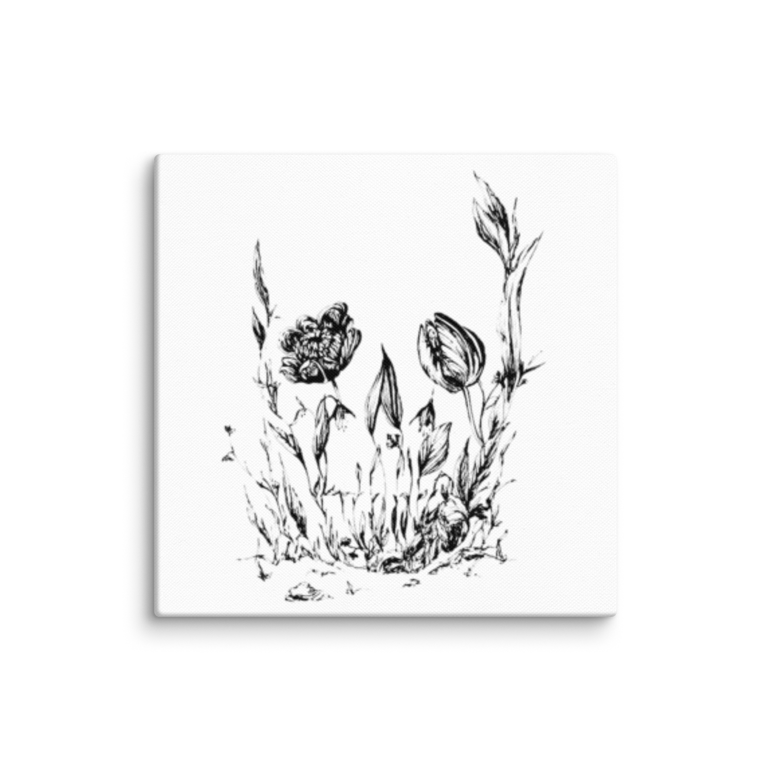 Flower Skull Canvas
