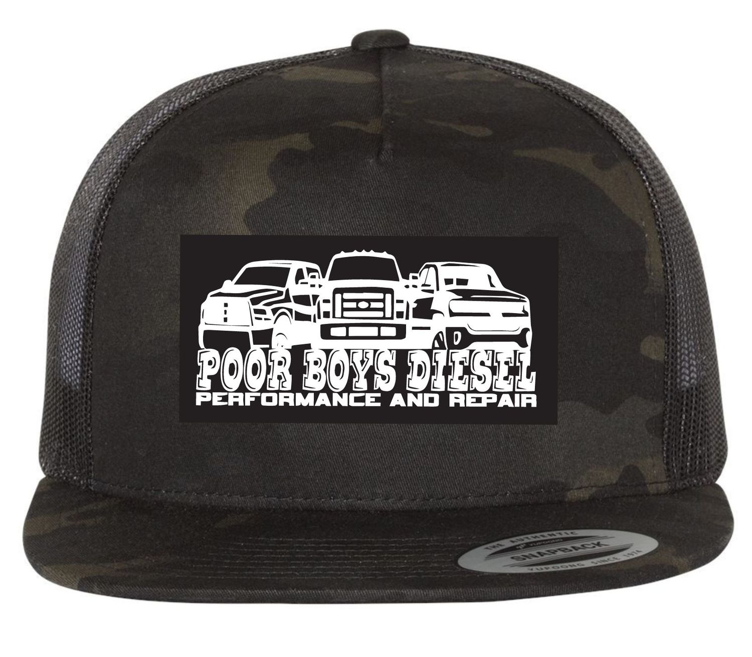 OG LOGO BLACK CAMO HAT