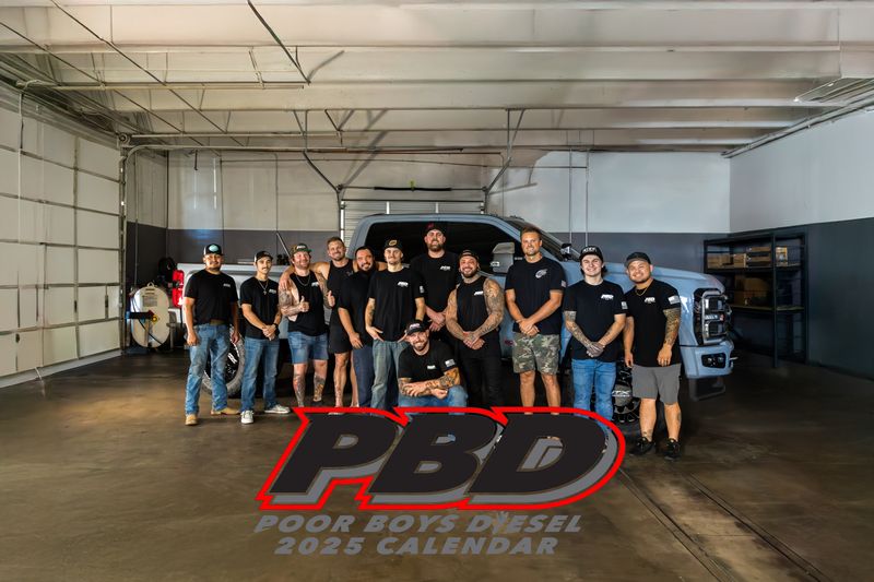 2025 POOR BOYS DIESEL CALENDAR