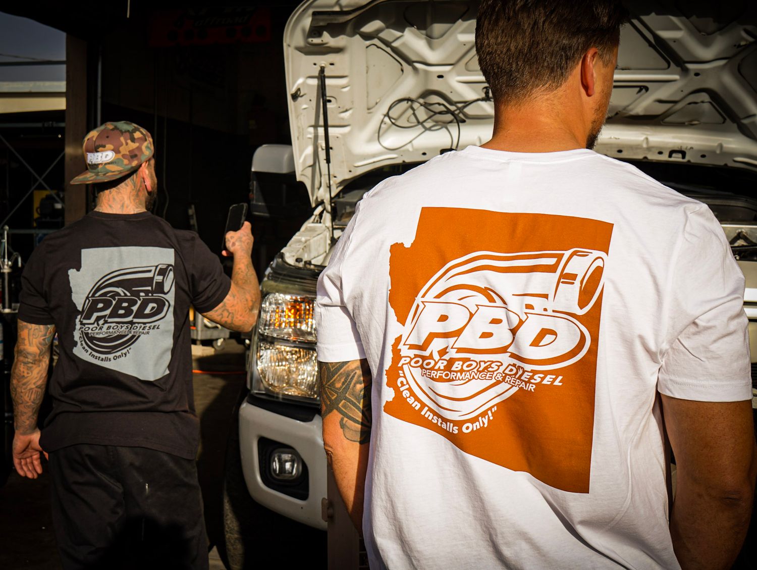 AZ FLAG WHITE T-SHIRT