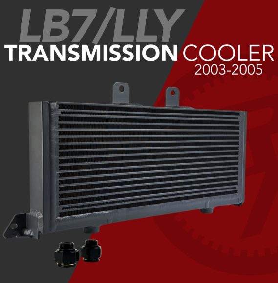 FLUIDYNE HEAVY DUTY TRANSMISSION COOLER - 03-05 LB7/LLY DURAMAX