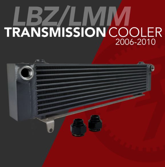 Fluidyne Heavy Duty Transmission Cooler - 06 -10 LBZ/LMM Duramax