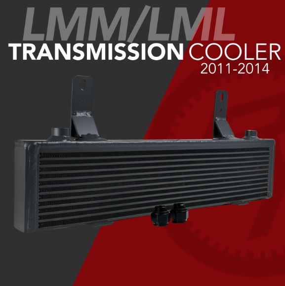 Fluidyne Heavy Duty Transmission Cooler - 11-14 LMM/LML Duramax