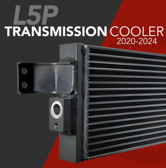 Fluidyne Heavy Duty Transmission Cooler - 20-24 L5P Duramax