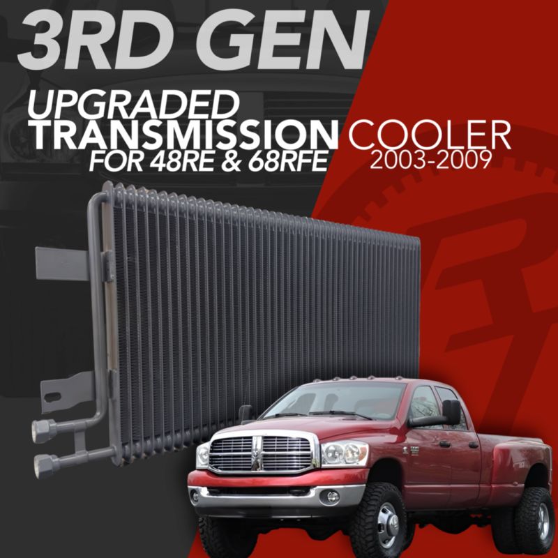 Fluidyne Upgraded Transmission Cooler 3rd Gen Cummins