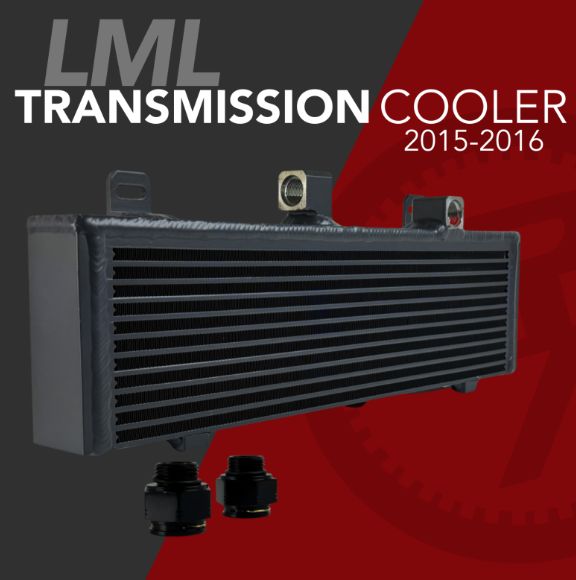 Fluidyne Heavy Duty Transmission Cooler - 15-16 LML Duramax