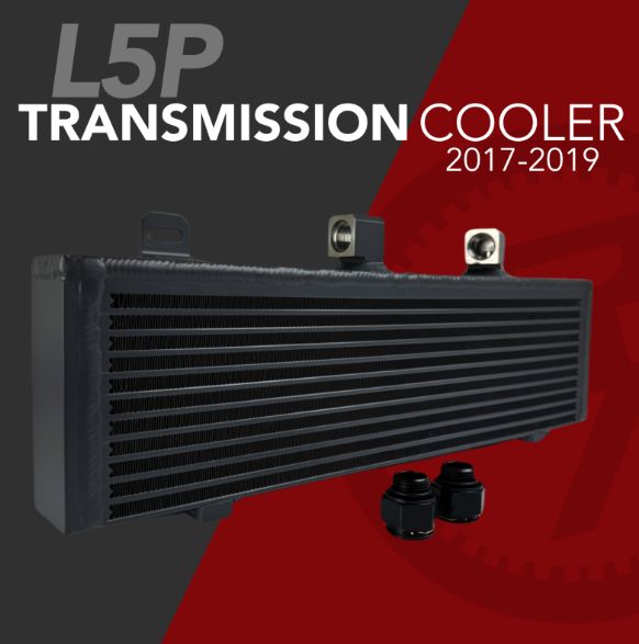 Fluidyne Heavy Duty Transmission Cooler - 17-19 L5P Duramax