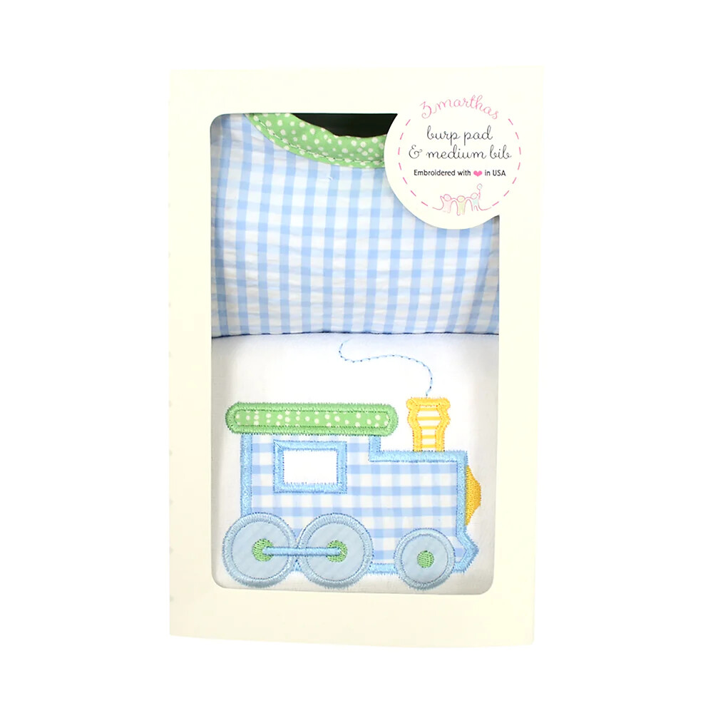 Basic Bib &amp; Burp Box Set | Train
