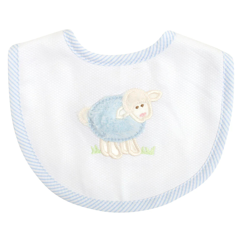 Basic Bib | Blue Little Lamb