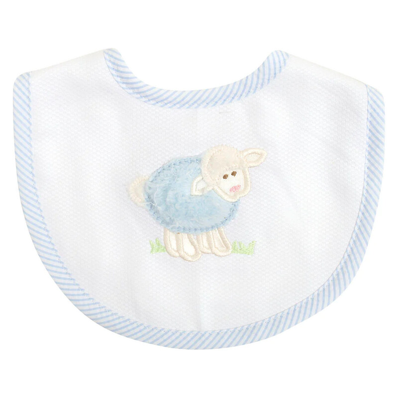Basic Bib | Blue Little Lamb