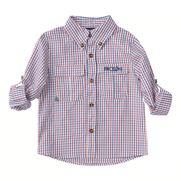 Founders Kids Fishing Shirt | Americana Plaid