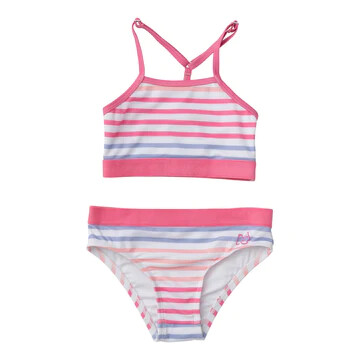 Racerback Bikini | Pink Carnation