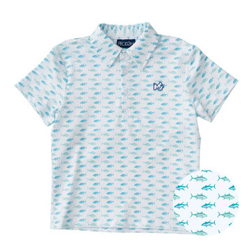 Pro Performance Polo | Twin Tuna Print