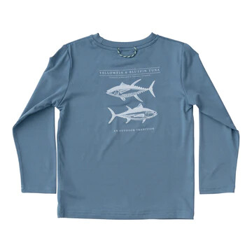 Pro Performance Fishing Tee | Captain&#39;s Blue