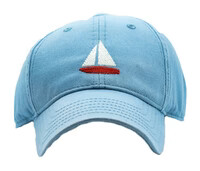 Sailboat in Faded Chambray