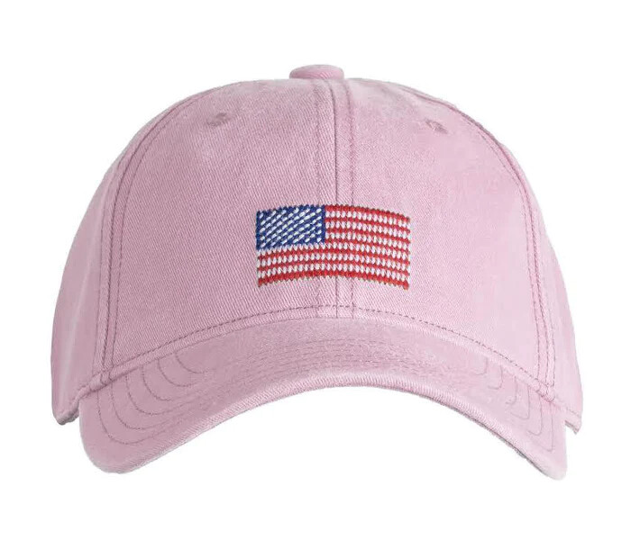 American Flag in Light Pink