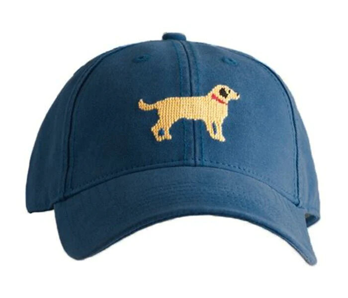 Yellow Lab in Navy