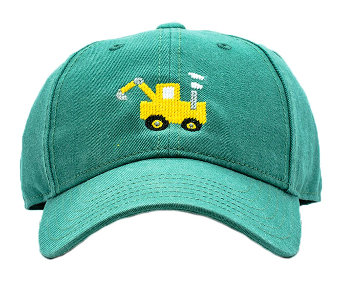 Excavator in Moss Green