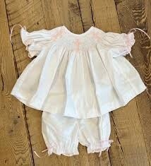 White Bishop Bloomer Cross Set